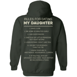 image 48 247x247px Rules For Dating My Daughter T Shirt, Hoodies & Tank Top