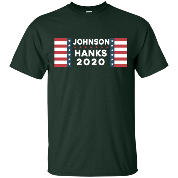 image 651 600x600px Johnson Hanks for president 2020 T Shirts, Hoodies, Tank Top