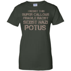 image 707 247x247px I Resist This Super Callous Fragile Racist Sexist Nazi Potus T Shirts