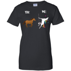 image 1016 247x247px You and Me Unicorn: You are a horse, I'm an Unicorns T Shirts, Tank Top