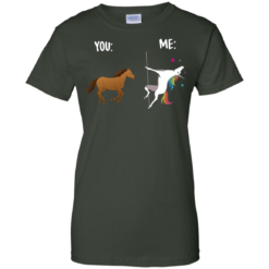 image 1017 247x247px You and Me Unicorn: You are a horse, I'm an Unicorns T Shirts, Tank Top