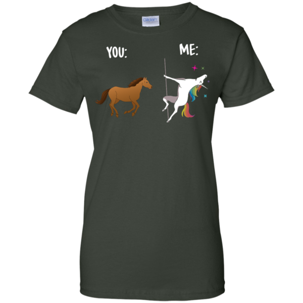 image 1017 600x600px You and Me Unicorn: You are a horse, I'm an Unicorns T Shirts, Tank Top