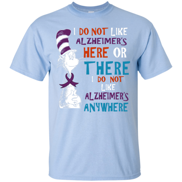 image 1118 600x600px I Do Not Like Alzheimer's Here Or There Or Anywhere T Shirts, Hoodies, Tank