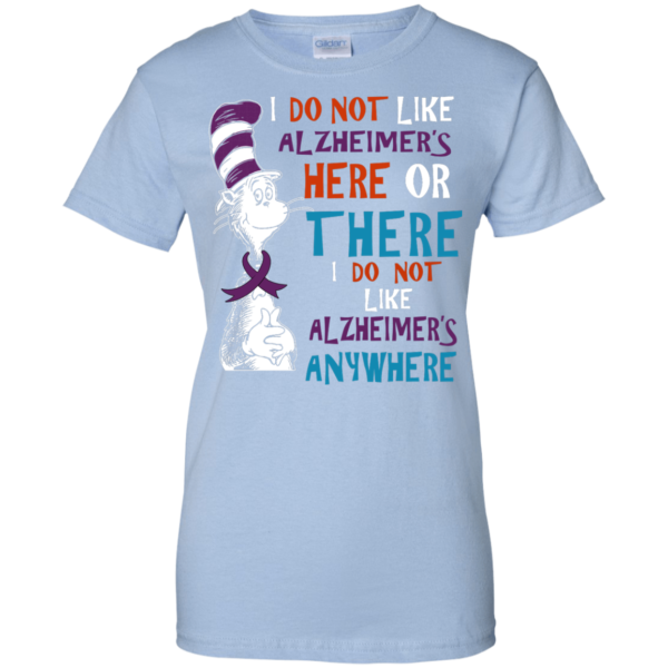 image 1124 600x600px I Do Not Like Alzheimer's Here Or There Or Anywhere T Shirts, Hoodies, Tank