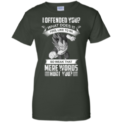 image 1167 247x247px Vegeta: I Offended You, What Does It Feel Like To Be T Shirts, Hoodies, Tank