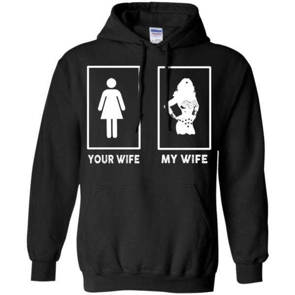 image 169 600x600px My Wife Your Wife Wonder Woman T Shirts, Hoodies