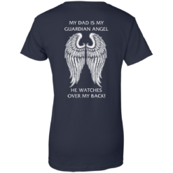 image 363 247x247px My Dad Is My Guardian Angel He Watches Over My Back T Shirts, Hoodies