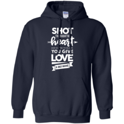 image 384 247x247px Shot Through The Heart And Youe'r To Blame You Give Love A Bad Name T Shirts