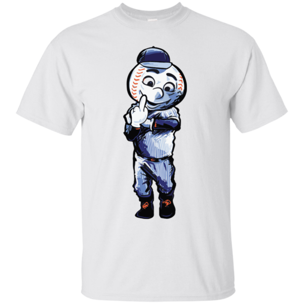 image 692 600x600px Mr. Met Middle Finger T Shirts, Hoodies