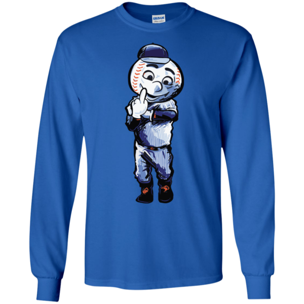 image 695 600x600px Mr. Met Middle Finger T Shirts, Hoodies