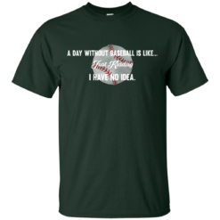 image 748 247x247px A Day Without Baseball Is Like... Just Kidding I Have No Idea T Shirts, Hoodies