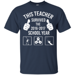 image 813 247x247px This Teacher Survived The 2016 2017 School Year T Shirts, Hoodies