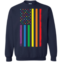 image 925 247x247px Rainbow American Flag LGBT Gay Flag T Shirts, Hoodies