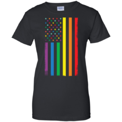 image 926 247x247px Rainbow American Flag LGBT Gay Flag T Shirts, Hoodies
