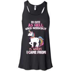 image 957 247x247px I'm Cute As Hell Which Incidentally Is Where I Came From T Shirts, Hoodies, Tank Top