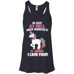 image 958 247x247px I'm Cute As Hell Which Incidentally Is Where I Came From T Shirts, Hoodies, Tank Top
