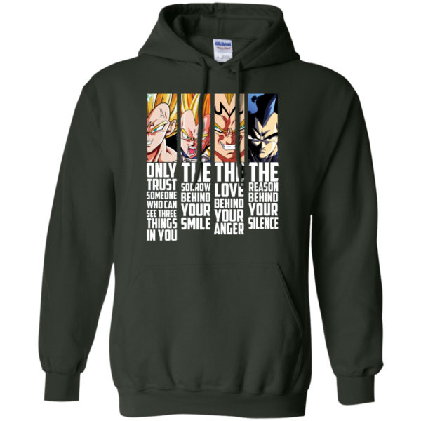 image 968 600x600px Dragon Ball Vegeta Only Trust Someone Who Can See Three Things In You T shirts