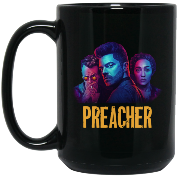 image 1 600x600px Preacher Season 2 Comic Book Cult Tv Show Mug Coffee
