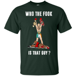 image 107 247x247px Floyd Mayweather vs Conor McGregor: Who The Fook Is That Guy T Shirts, Hoodies
