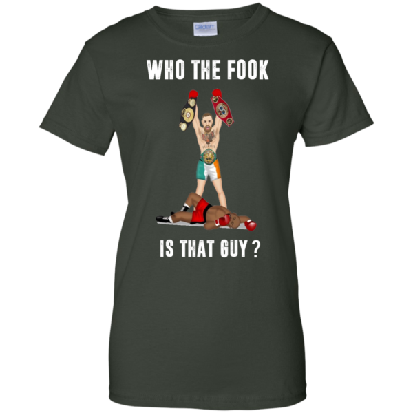 image 115 600x600px Floyd Mayweather vs Conor McGregor: Who The Fook Is That Guy T Shirts, Hoodies
