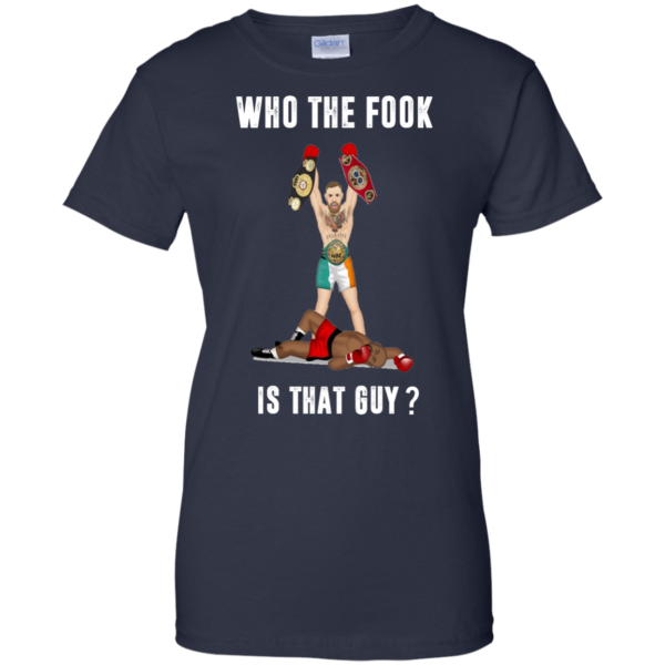 image 116 600x600px Floyd Mayweather vs Conor McGregor: Who The Fook Is That Guy T Shirts, Hoodies