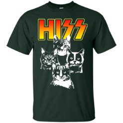 image 465 247x247px Hiss Kiss Cats Kittens Rock T Shirts, Hoodies, Tank Top
