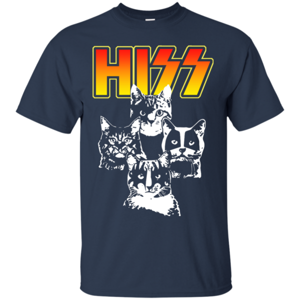image 466 600x600px Hiss Kiss Cats Kittens Rock T Shirts, Hoodies, Tank Top