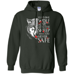 image 494 247x247px Leave One Wolf Alive And The Sheep Are Never Safe T Shirts, Hoodies, Tank