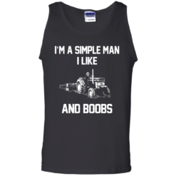 image 531 247x247px I'm A Simple Man I Like Tractor and Booobs T Shirts, Hoodies, Sweaters