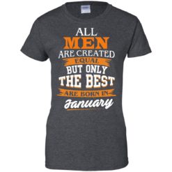 image 58 247x247px Jordan: All men are created equal but only the best are born in January t shirts