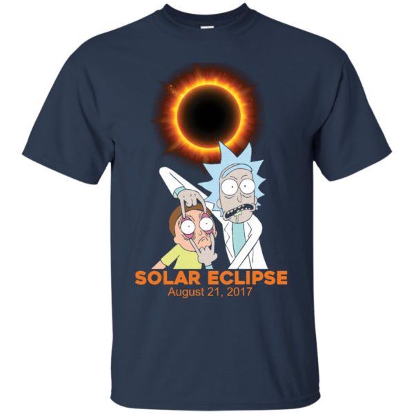 image 140 600x600px Rick and Morty Total Solar Eclipse August 21 2017 T Shirts, Hoodies, Tank