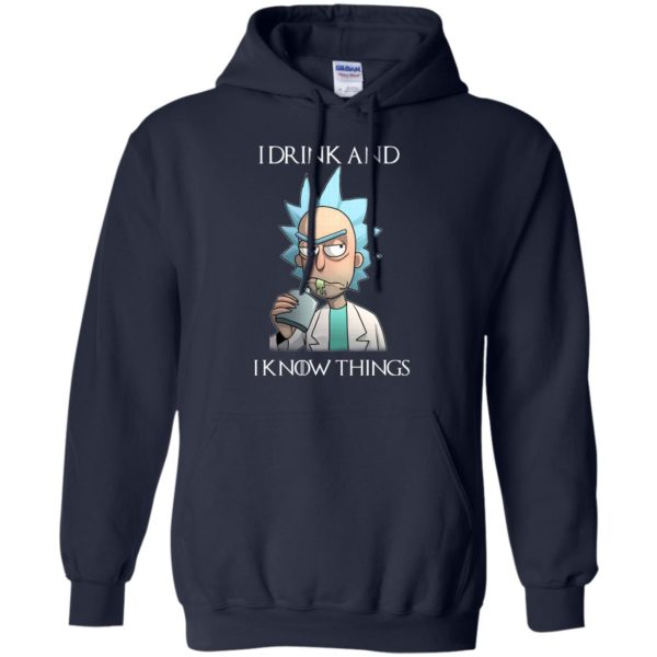 image 155 600x600px Rick and Morty I Drink and I Know Things T Shirts, Hoodies, Tank Top