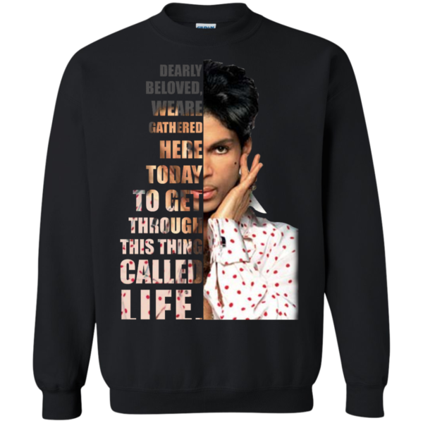 image 174 600x600px Prince: Dearly Beloved Weare Gathered Here Today T Shirts, Hoodies, Sweater