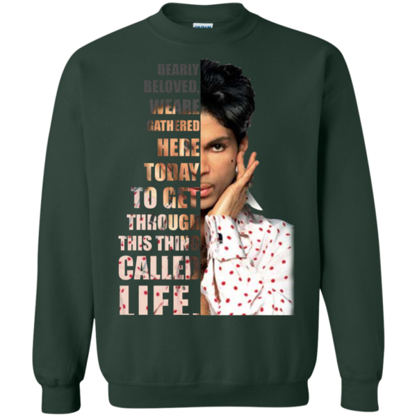 image 176 600x600px Prince: Dearly Beloved Weare Gathered Here Today T Shirts, Hoodies, Sweater