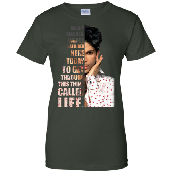 image 178 600x600px Prince: Dearly Beloved Weare Gathered Here Today T Shirts, Hoodies, Sweater