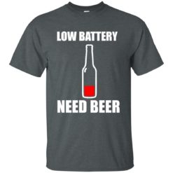 image 183 247x247px Low Battery Need Beer T Shirts, Hoodies, Tank Top