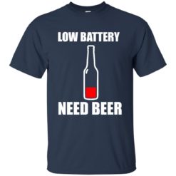 image 184 247x247px Low Battery Need Beer T Shirts, Hoodies, Tank Top