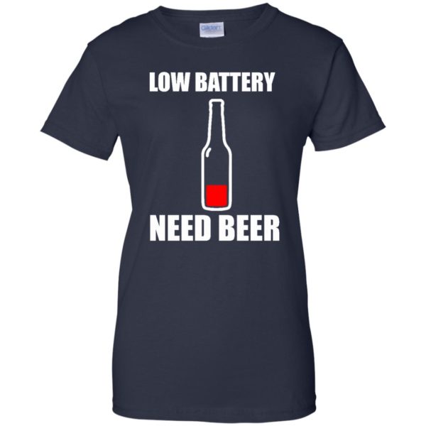image 192 600x600px Low Battery Need Beer T Shirts, Hoodies, Tank Top