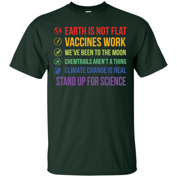 image 240 600x600px Earth Is Not Flat Vaccines Work We've Been To The Moon T Shirts, Hoodies