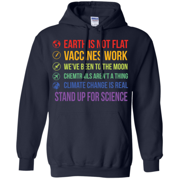 image 244 600x600px Earth Is Not Flat Vaccines Work We've Been To The Moon T Shirts, Hoodies