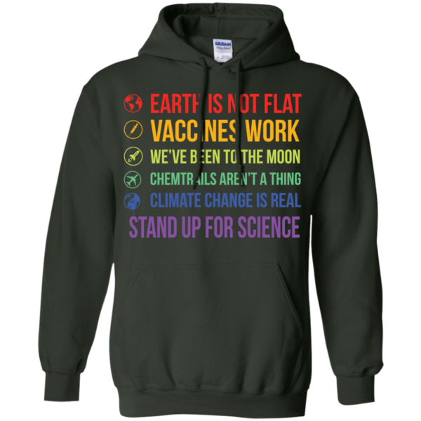 image 245 600x600px Earth Is Not Flat Vaccines Work We've Been To The Moon T Shirts, Hoodies