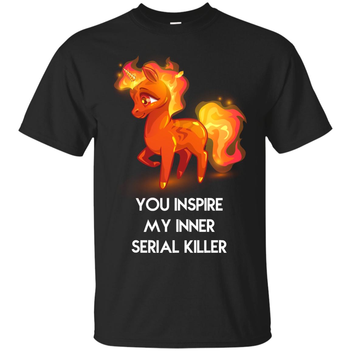 Unicorn - You Inspire My Inner Serial Killer T-Shirt, Hoodies, Tank