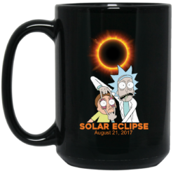 image 275 247x247px Rick and Morty Total Solar Eclipse August 21 2017 Coffee Mug
