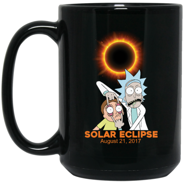 image 275 600x600px Rick and Morty Total Solar Eclipse August 21 2017 Coffee Mug