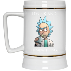 image 278 247x247px Rick and Morty I Drink and I Know Things Coffee Mug