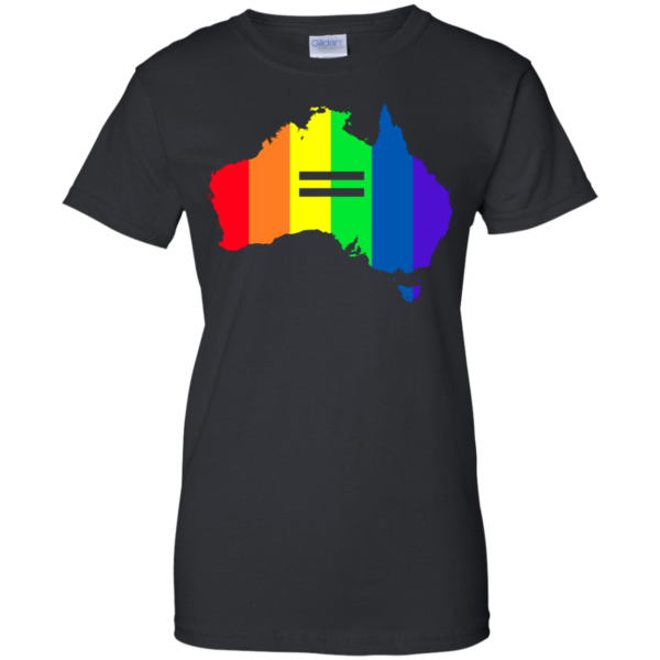 image 287 600x600px LGBT equality Australia T Shirts, Hoodies, Tank Top