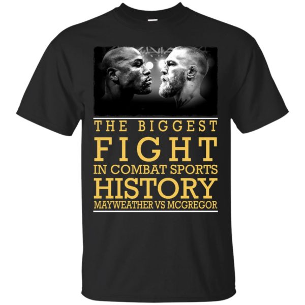 image 314 600x600px Mcgregor vs Mayweather The Biggest Fight In Combat Sports History T Shirts, Hoodies