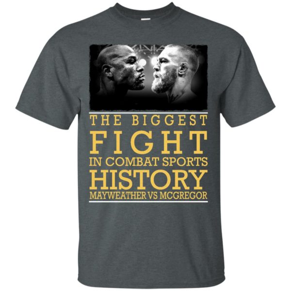 image 315 600x600px Mcgregor vs Mayweather The Biggest Fight In Combat Sports History T Shirts, Hoodies