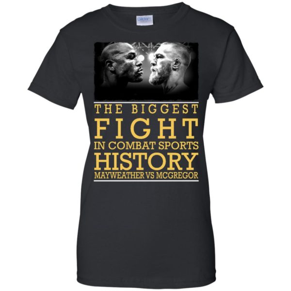 image 322 600x600px Mcgregor vs Mayweather The Biggest Fight In Combat Sports History T Shirts, Hoodies