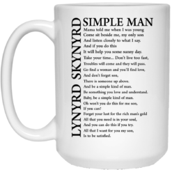 image 330 247x247px Lynyrd Skynyrd Simple Man Coffee Mug